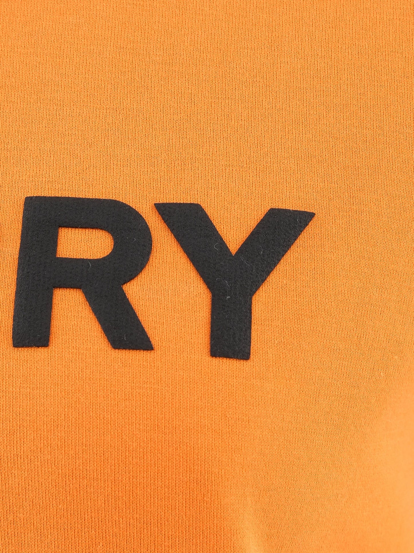 excellent burberry orange t-shirt women size s cotton