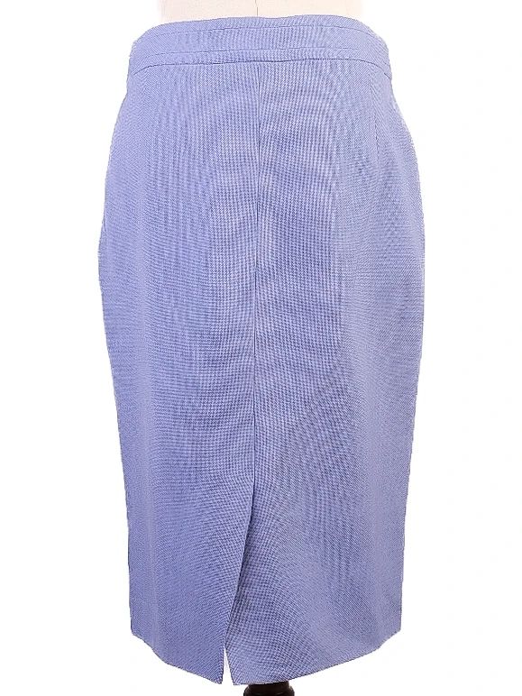 excellent hugo boss women's suit blue cashmere wool size s
