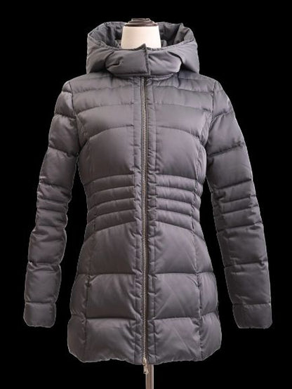 Excellent Trussardi Gray Puffer Jacket Size M Women