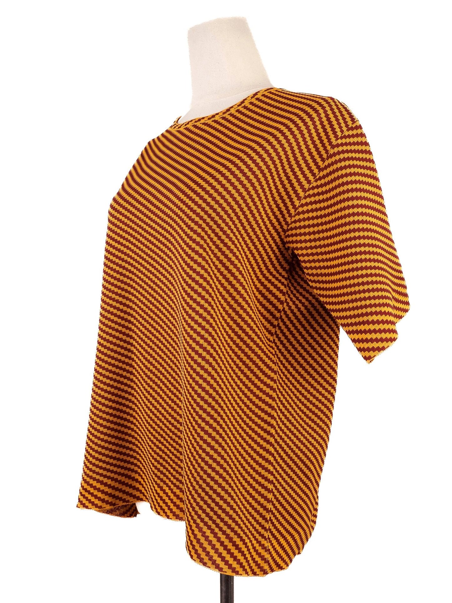 excellent dries van noten women's short-sleeved shirt size s orange