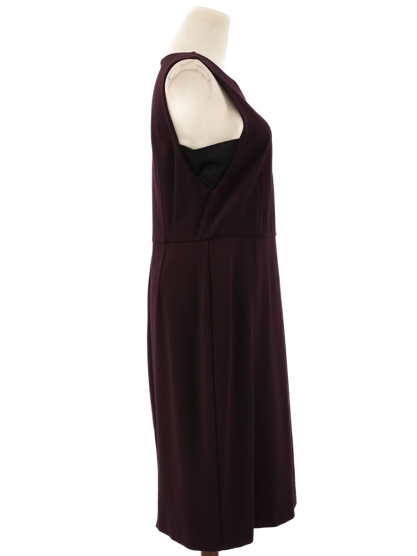 sportmax purple sleeveless dress size l excellent condition