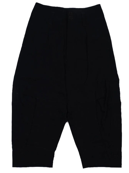 Excellent I'm Isola Marras Black Wool Pants Size S with Unique Design