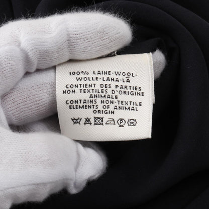 Hermes Dress Wool Black 38