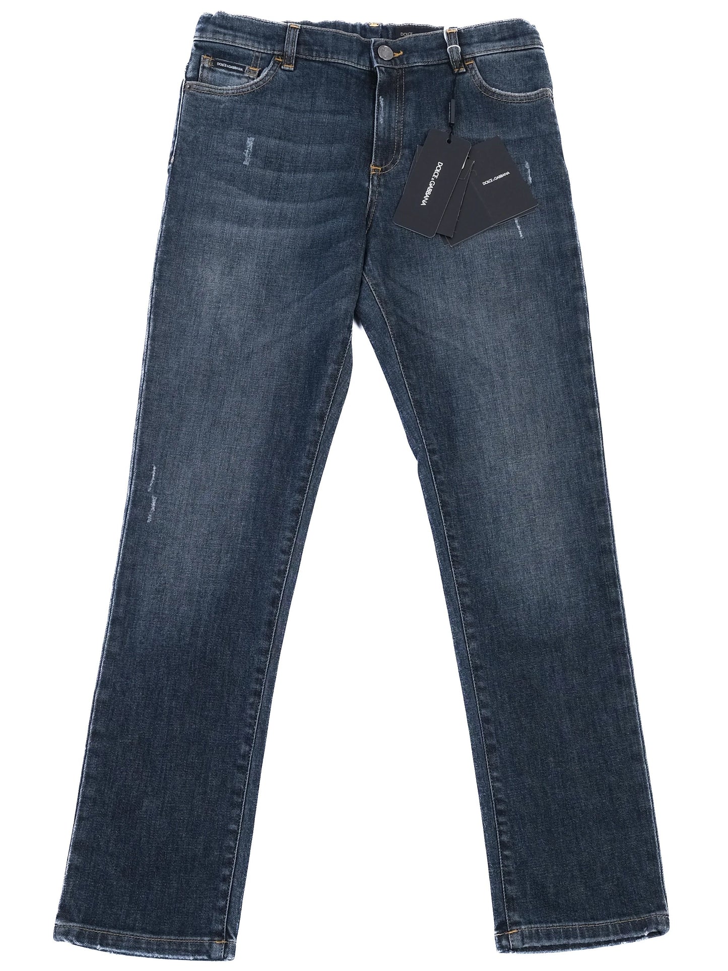 new dolce gabbana blue jeans size 12 for kids