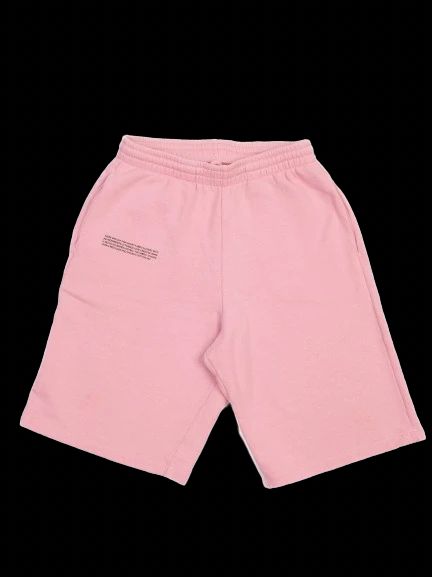 excellent pangaia pink cotton shorts xxs women's eco-friendly