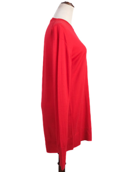 Excellent Celine Red Wool Sweater Size XS for Women