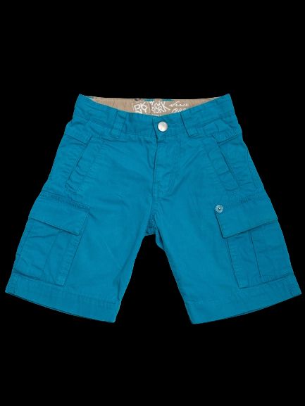dkny blue cargo shorts for kids size 5 - good condition