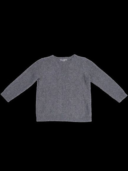 Perfect Bonpoint Gray Cashmere Sweater for Kids Size 4