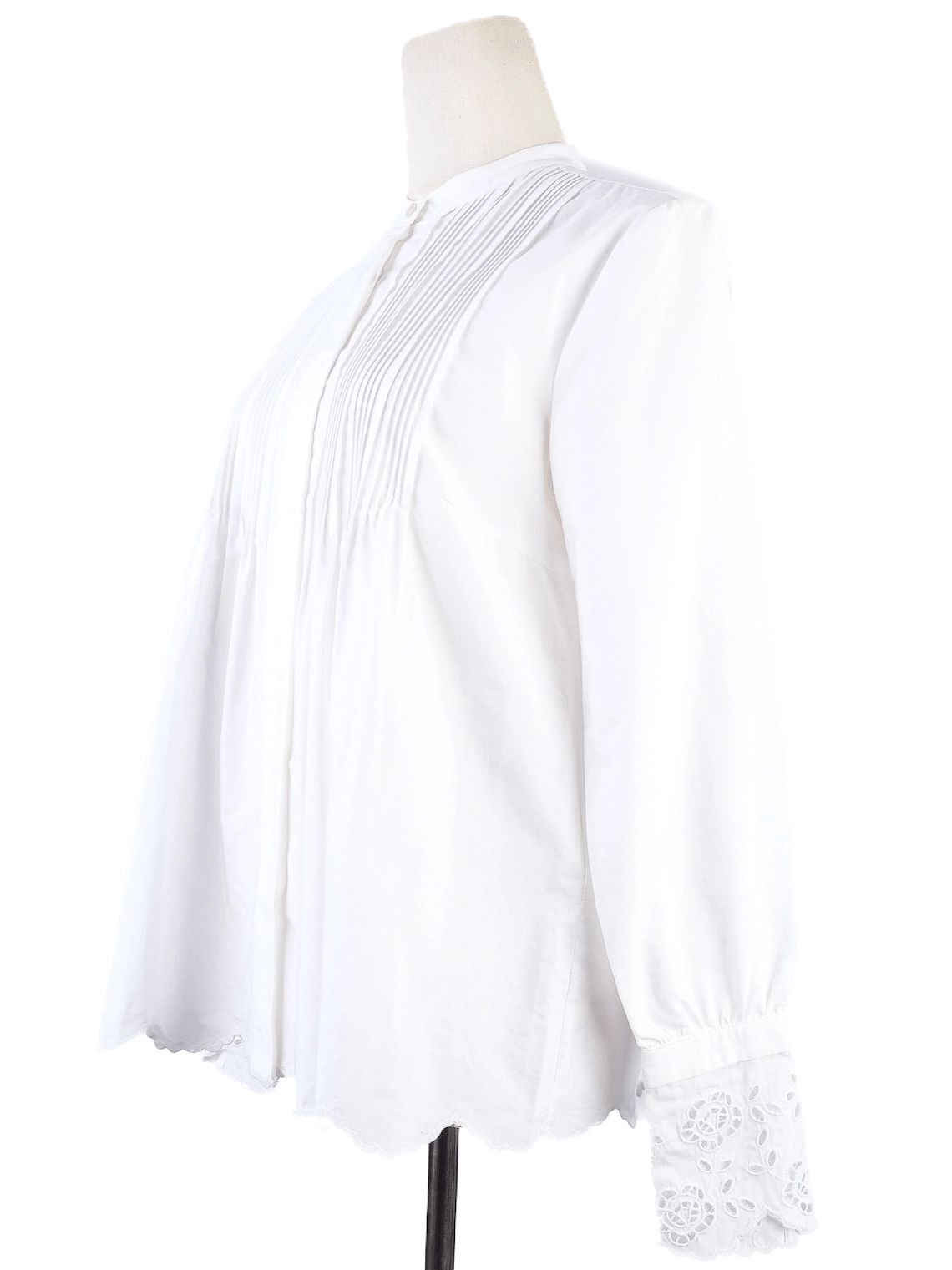 weekend maxmara white cotton blouse xs excellent condition
