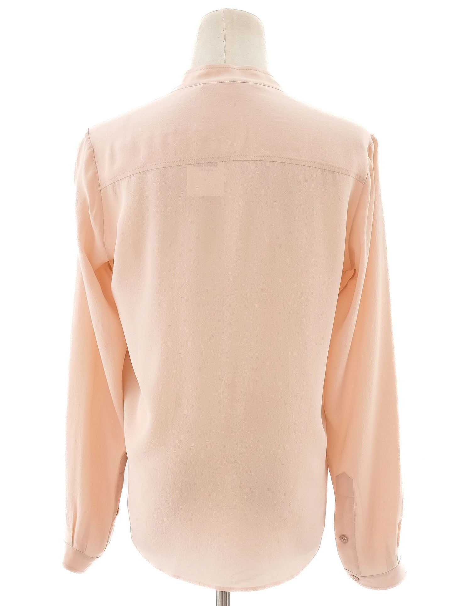 excellent stella mccartney pink silk blouse size xs