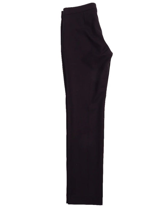 Max Mara Black Cotton Women's Pants - Perfect Condition