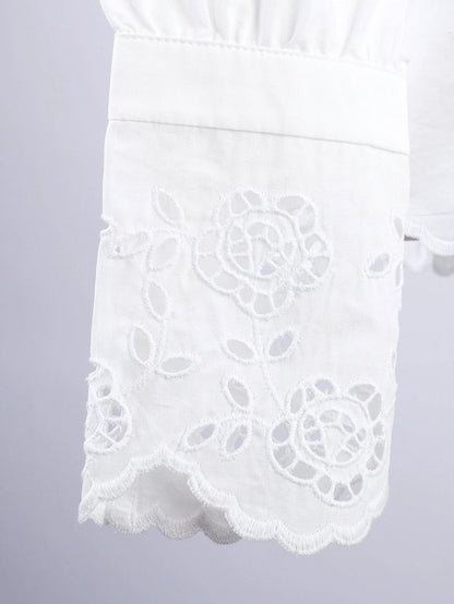 Weekend MaxMara White Cotton Blouse XS Excellent Condition