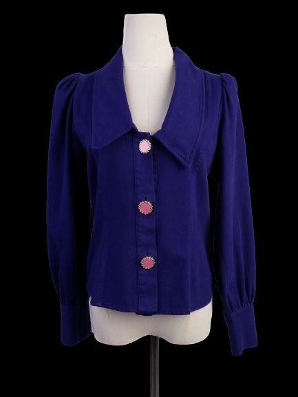good moschino yellow wool sweater size m with black trim