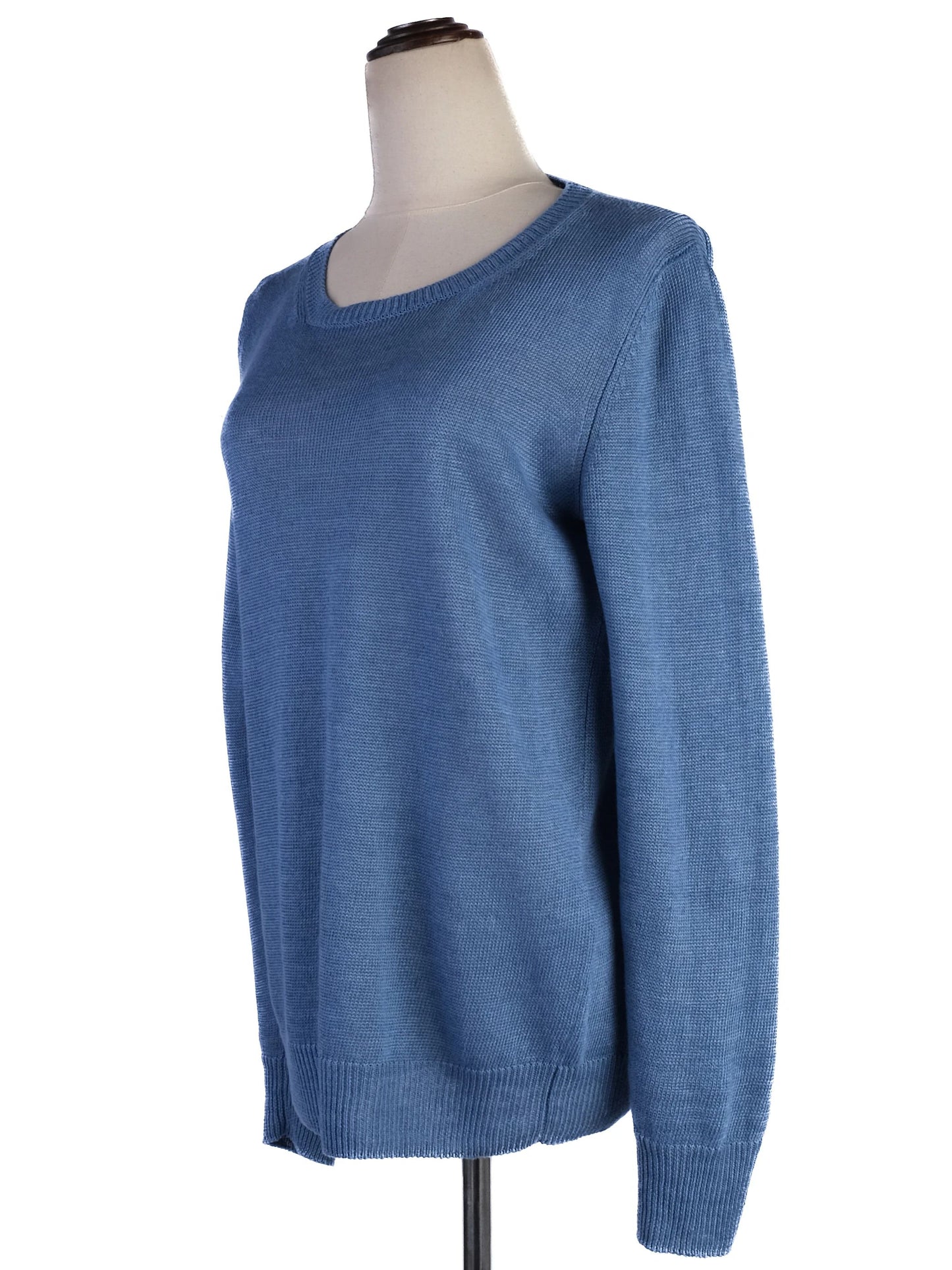 excellent weekend maxmara blue sweater size m - women's long sleeve