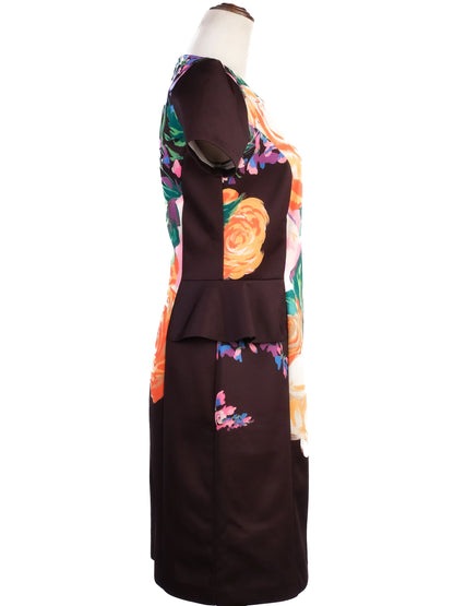 Excellent Blumarine Floral Print Dress Size N/A Polyester Women