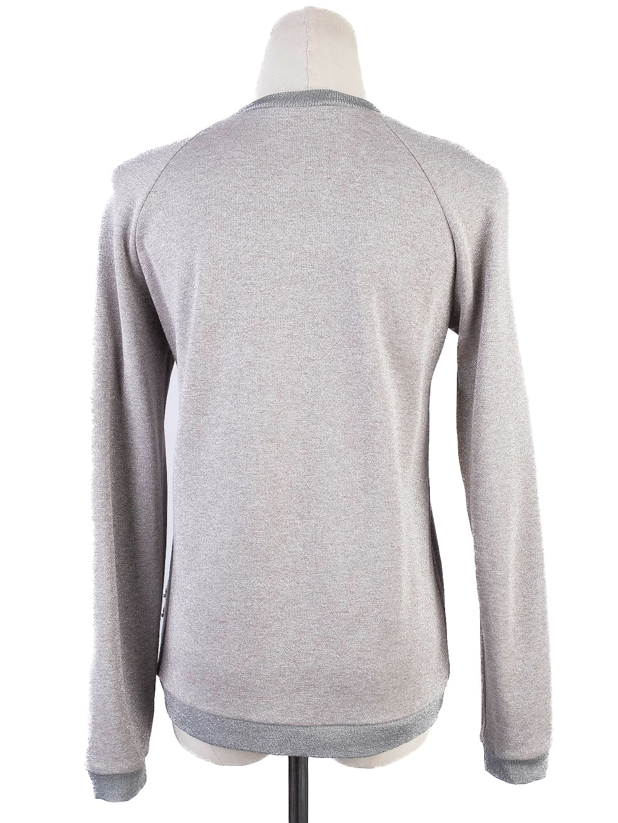 max mara gray womenõs knit top and pants set excellent condition