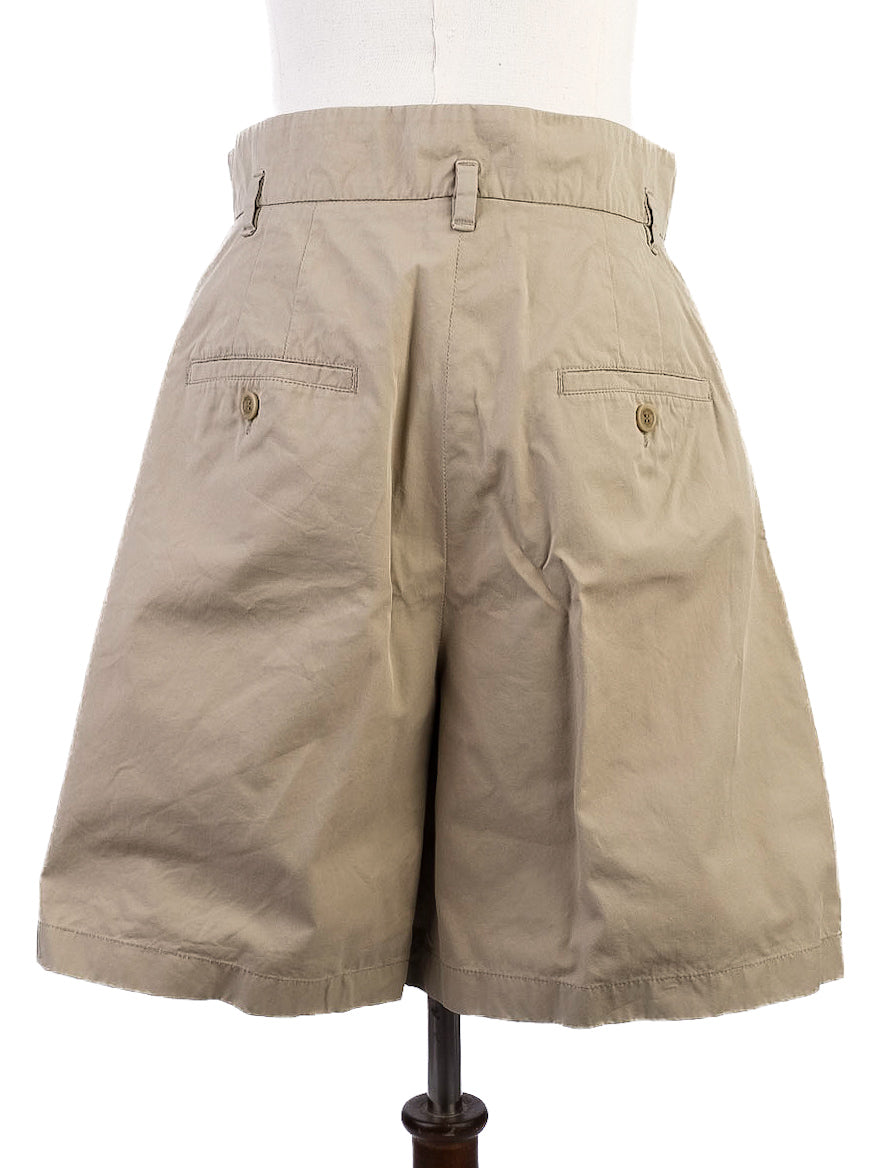 excellent weekend maxmara green cotton jacket & shorts set size l