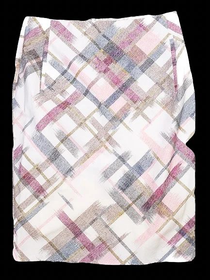 Kenzo WomenÕs Perfect Condition Patterned Skirt Size S Cotton