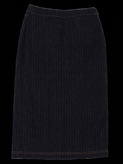 excellent fendi blue cotton women's skirt size s with logo