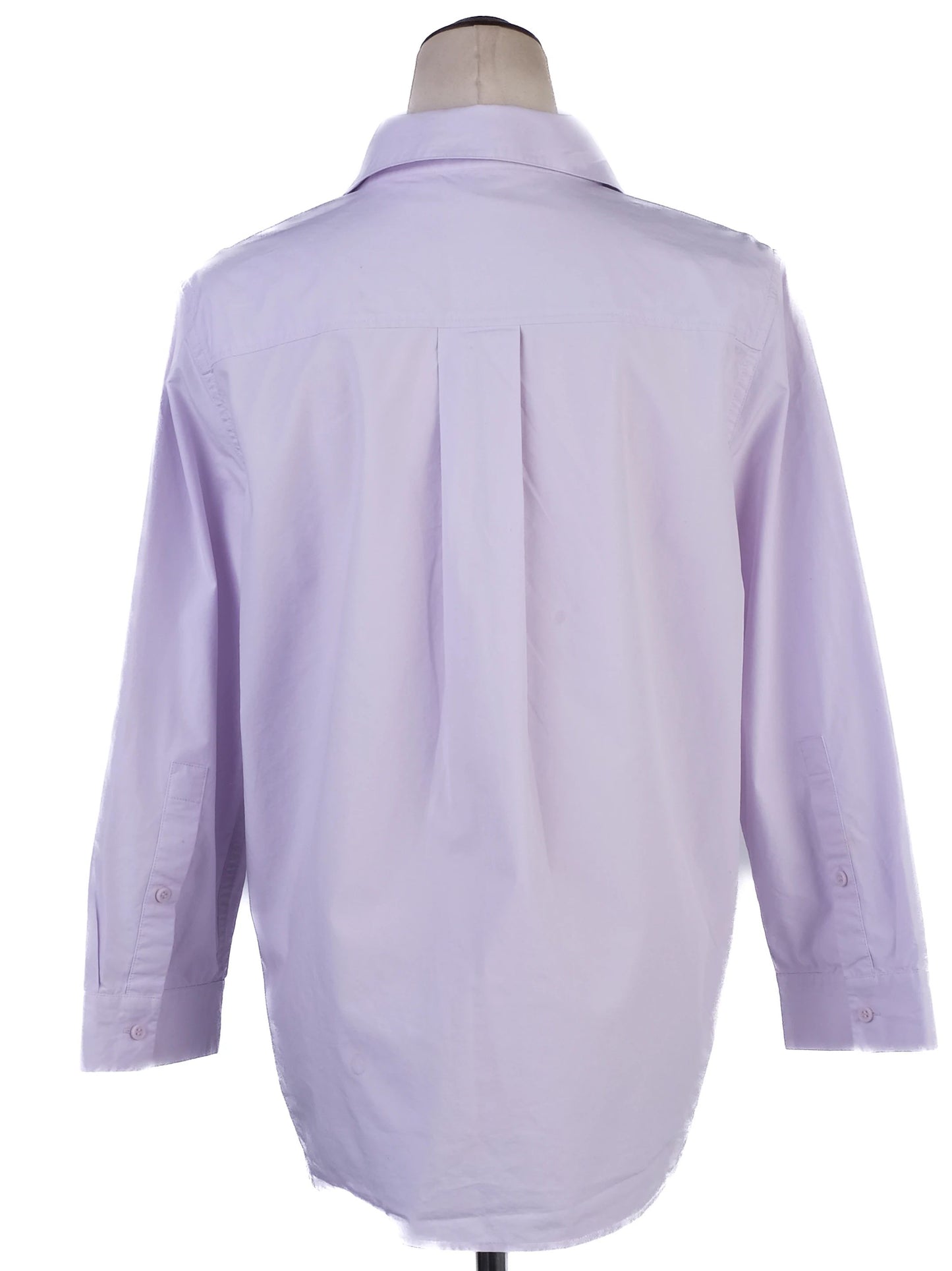 excellent cos pink cotton shirt size m button-up womenõs apparel