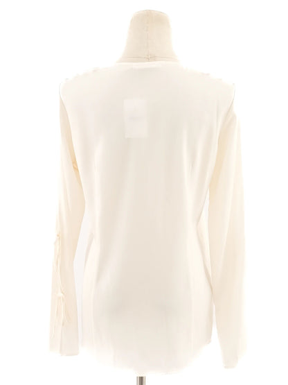 Excellent Hugo Boss Yellow Silk Blouse Long Sleeve XS