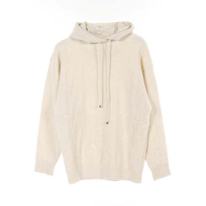 Hermes H Logo Hoodie Beige Wool 4e 2623d 3