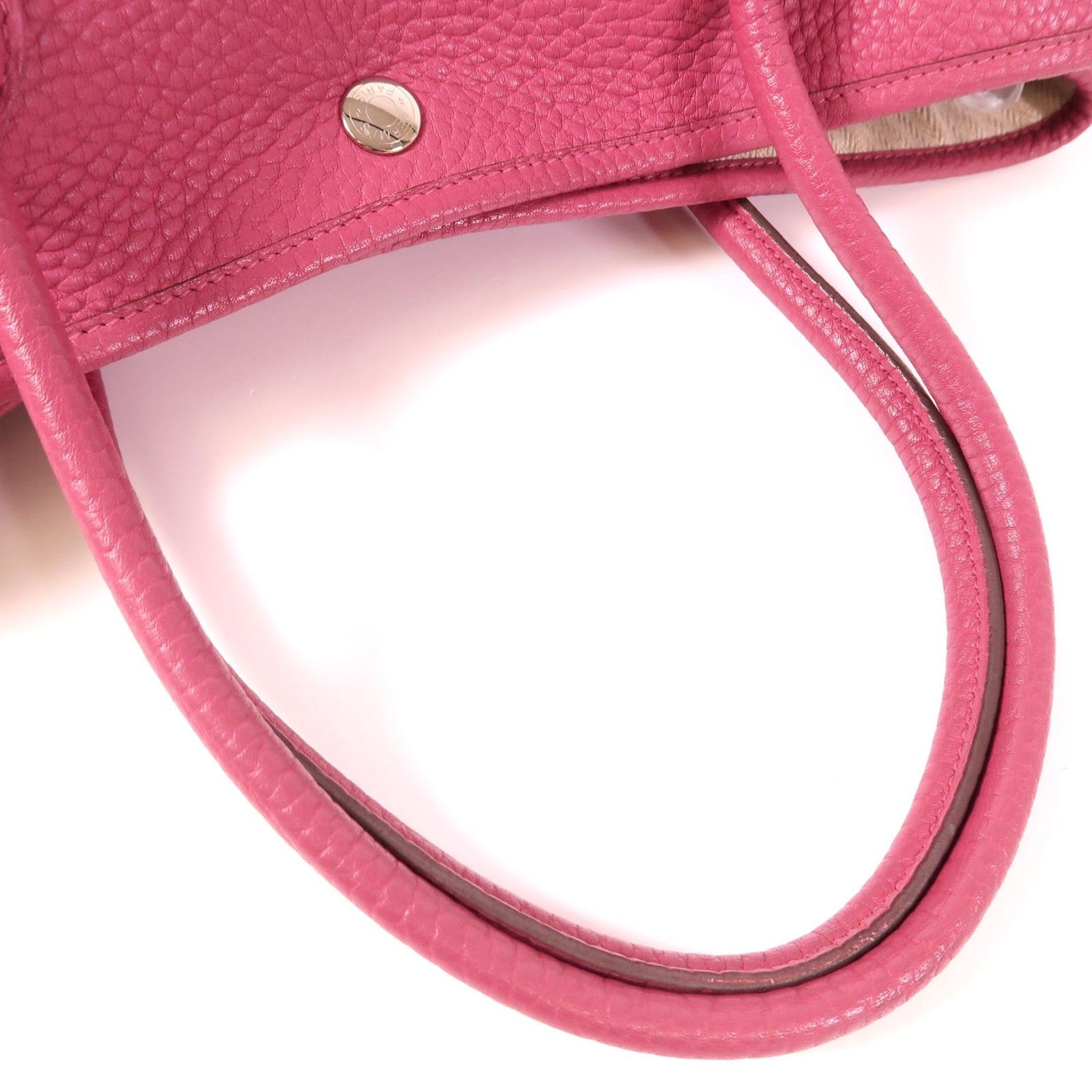 Hermes Country Leather Garden Party Pm Ginpaku Handmade Bag Tosca Tote Bag Tosca Pink Tosca Country Calfskin (c