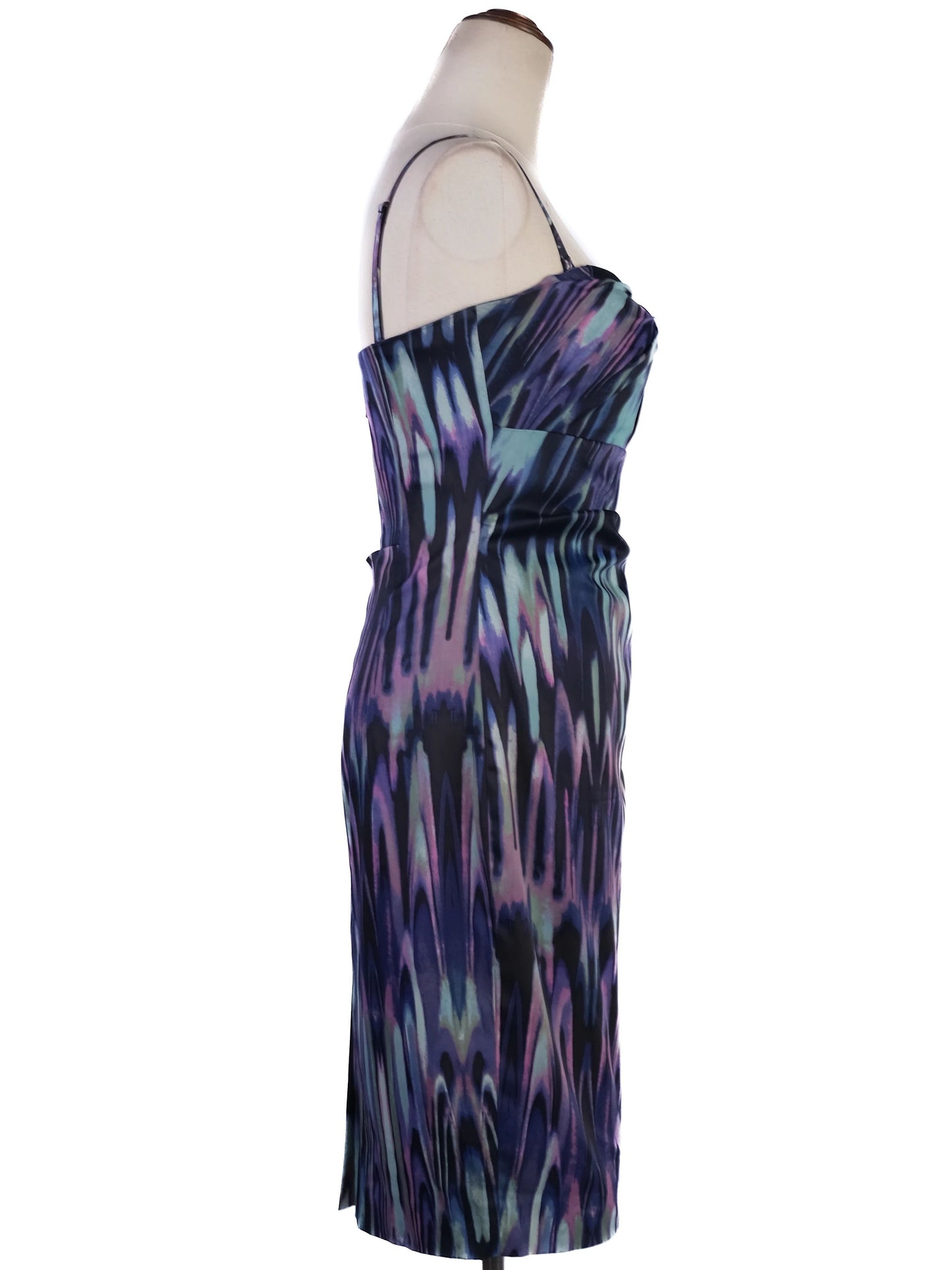 karen millen sleeveless dress excellent condition abstract print