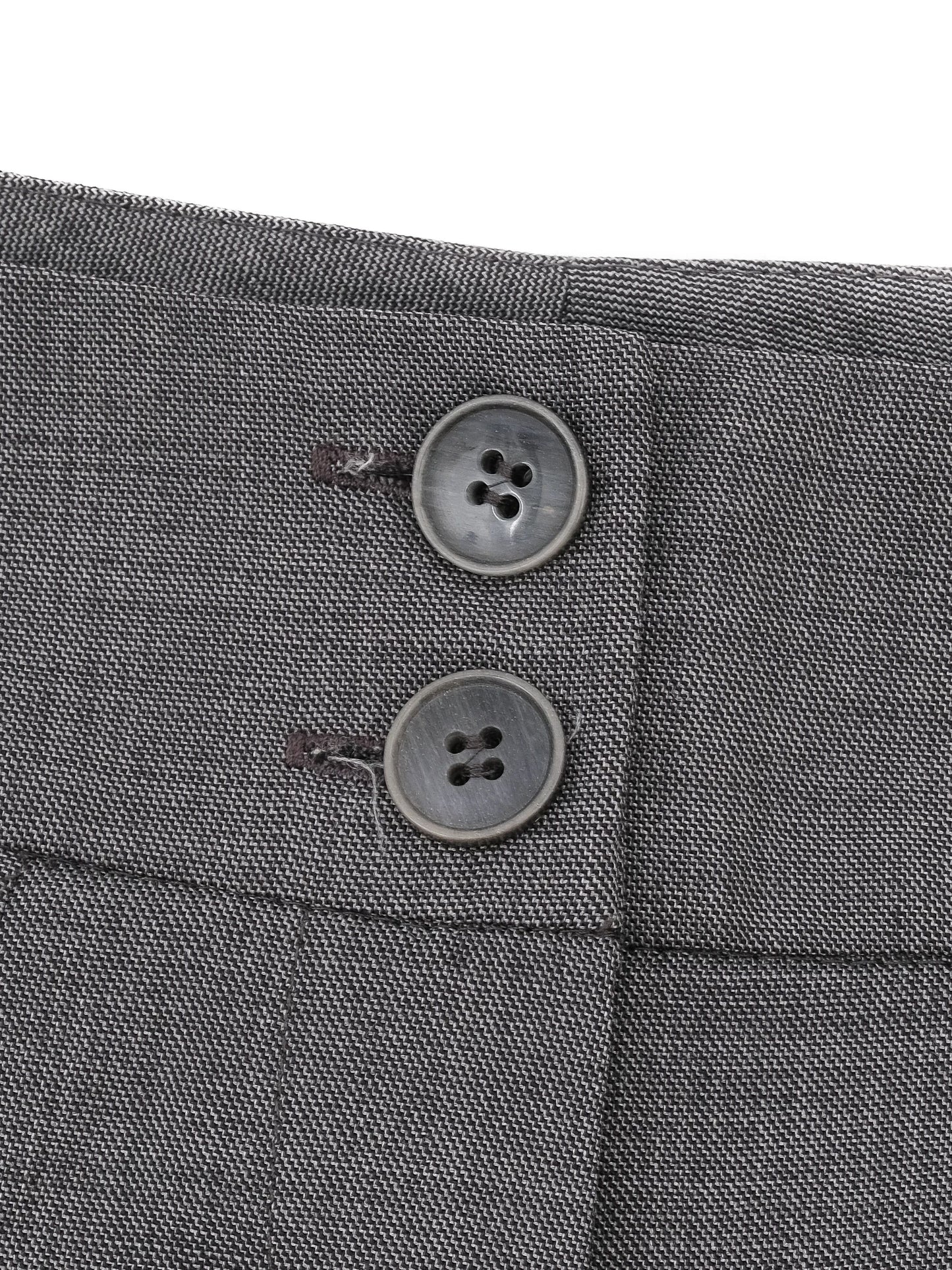 excellent weekend maxmara gray wool shorts size s