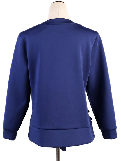 Excellent Victor&Rolf Purple Bow Sweatshirt Women Size M