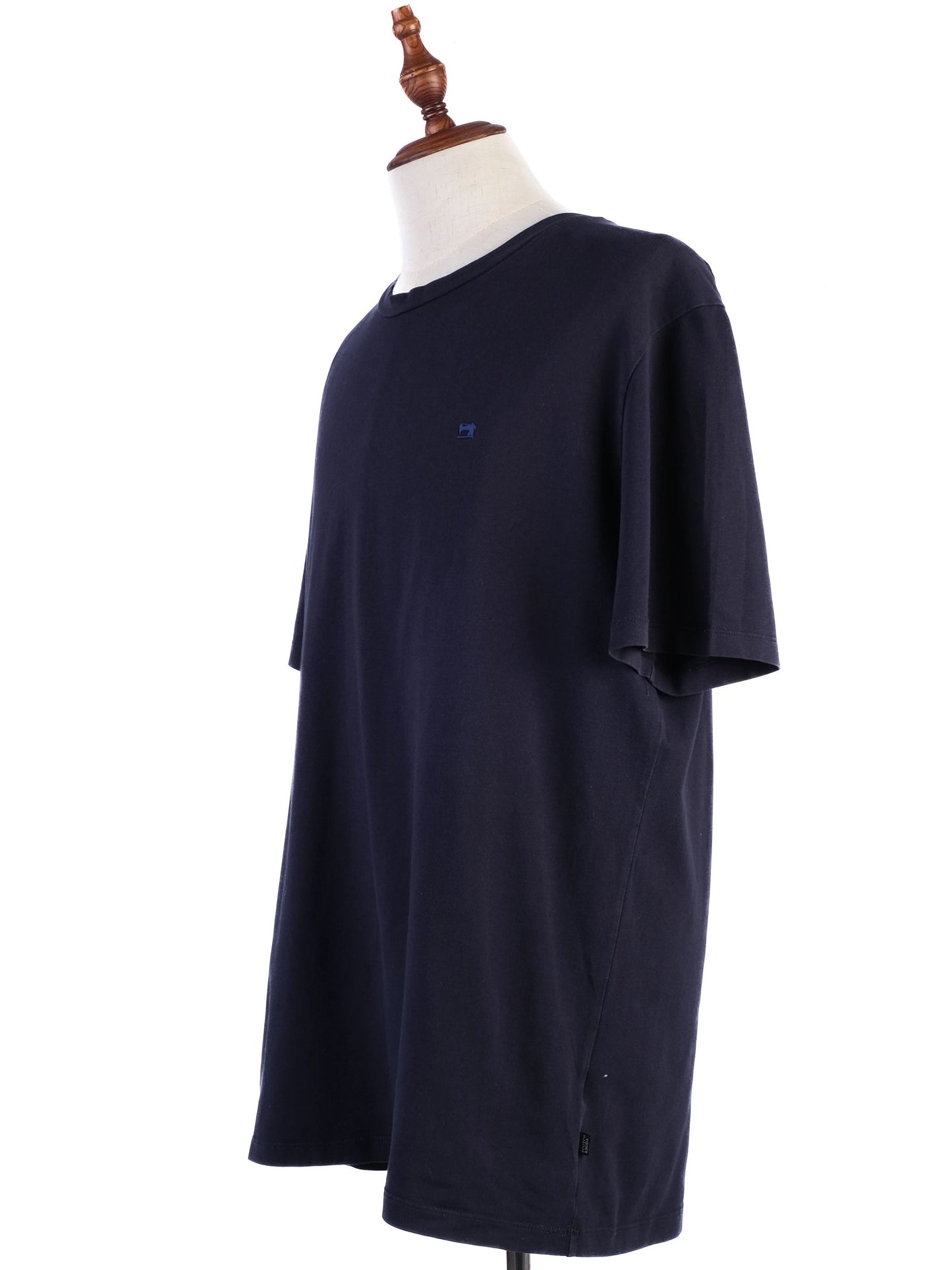 excellent scotch&soda men's blue t-shirt size xl elastane