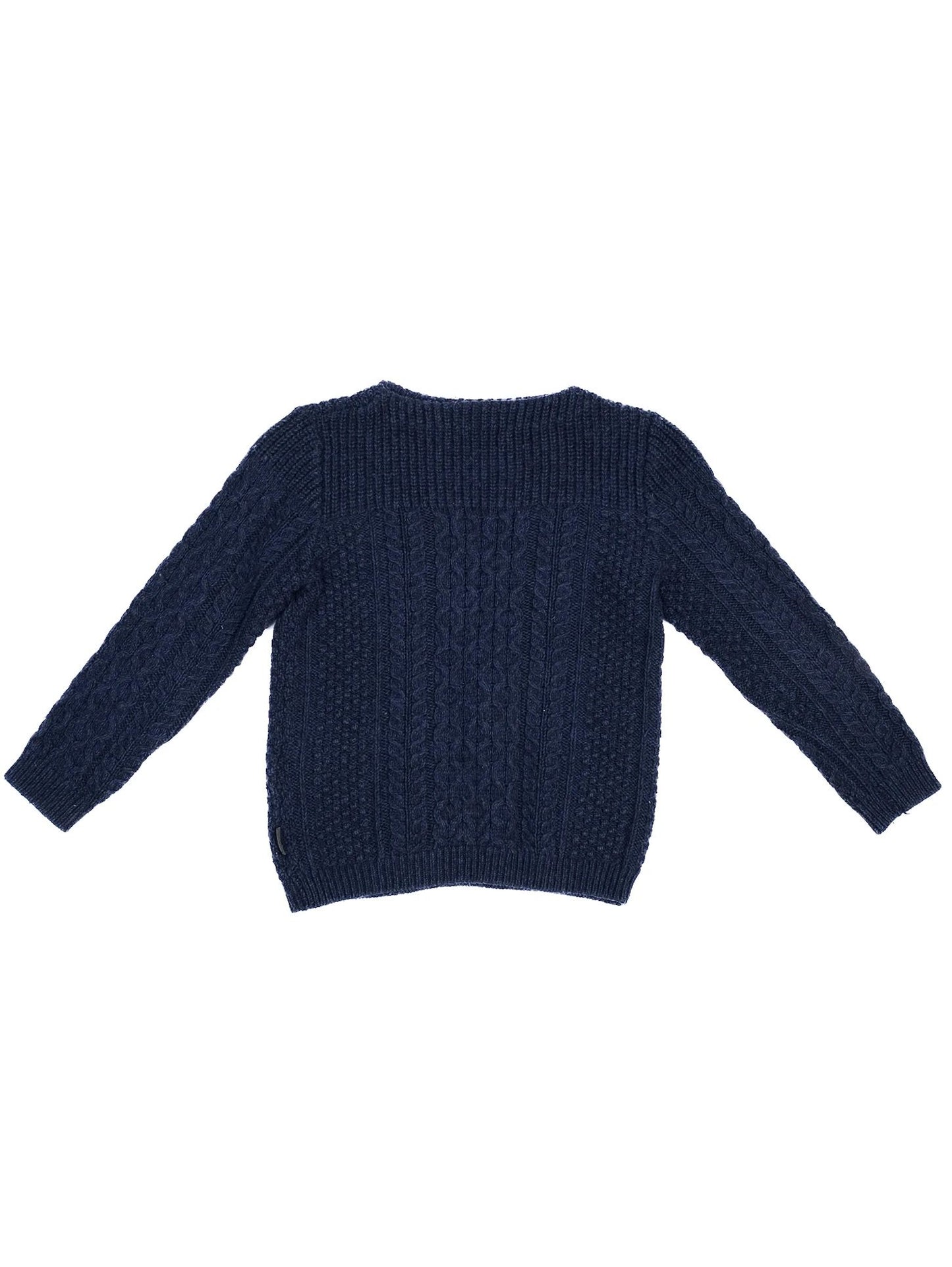 excellent burberry children blue wool sweater size 8