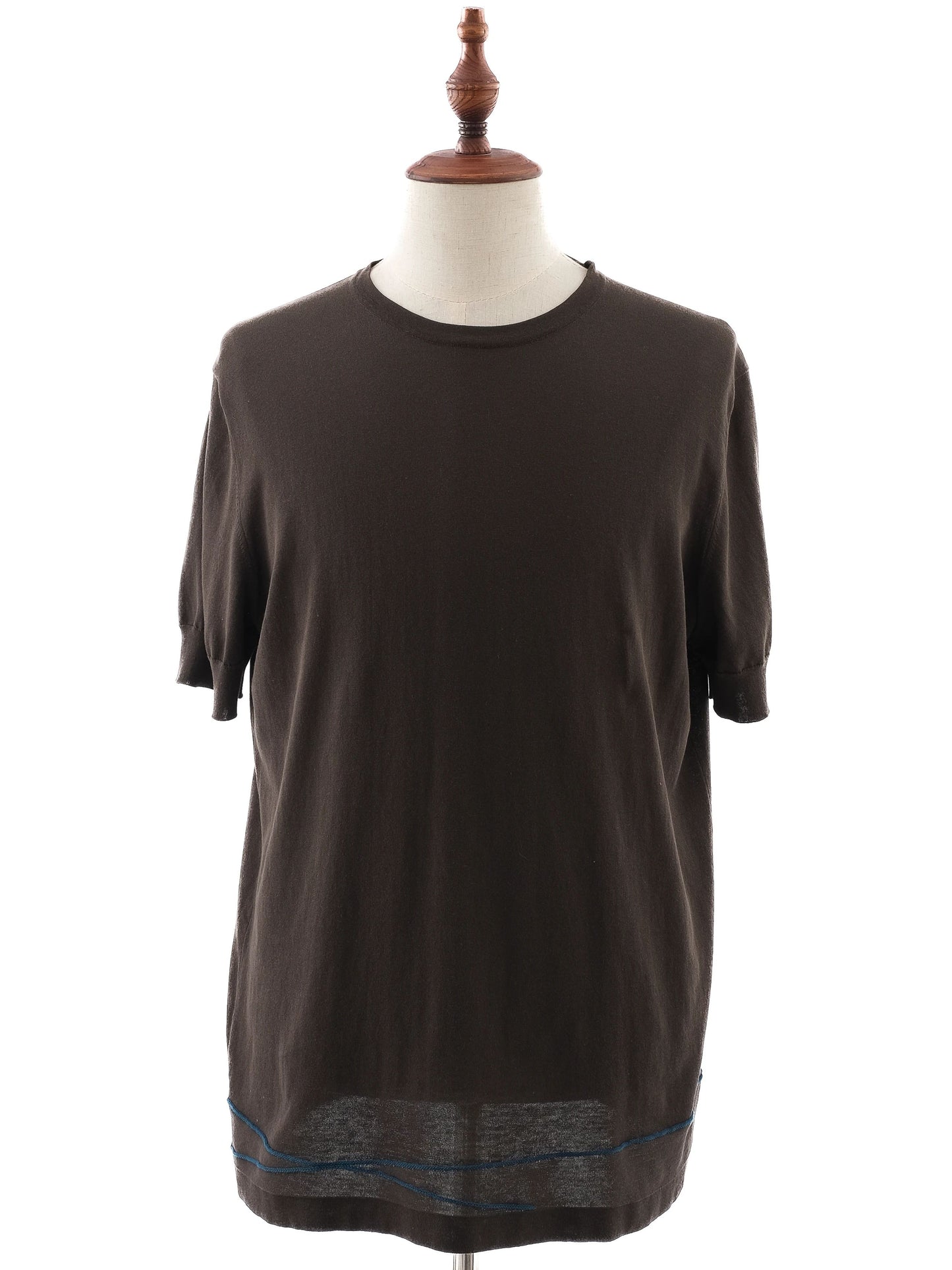 excellent hermes green cotton t-shirt size l for men