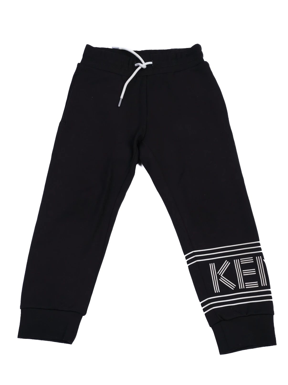 excellent kenzo kids black nylon tracksuit set size 5