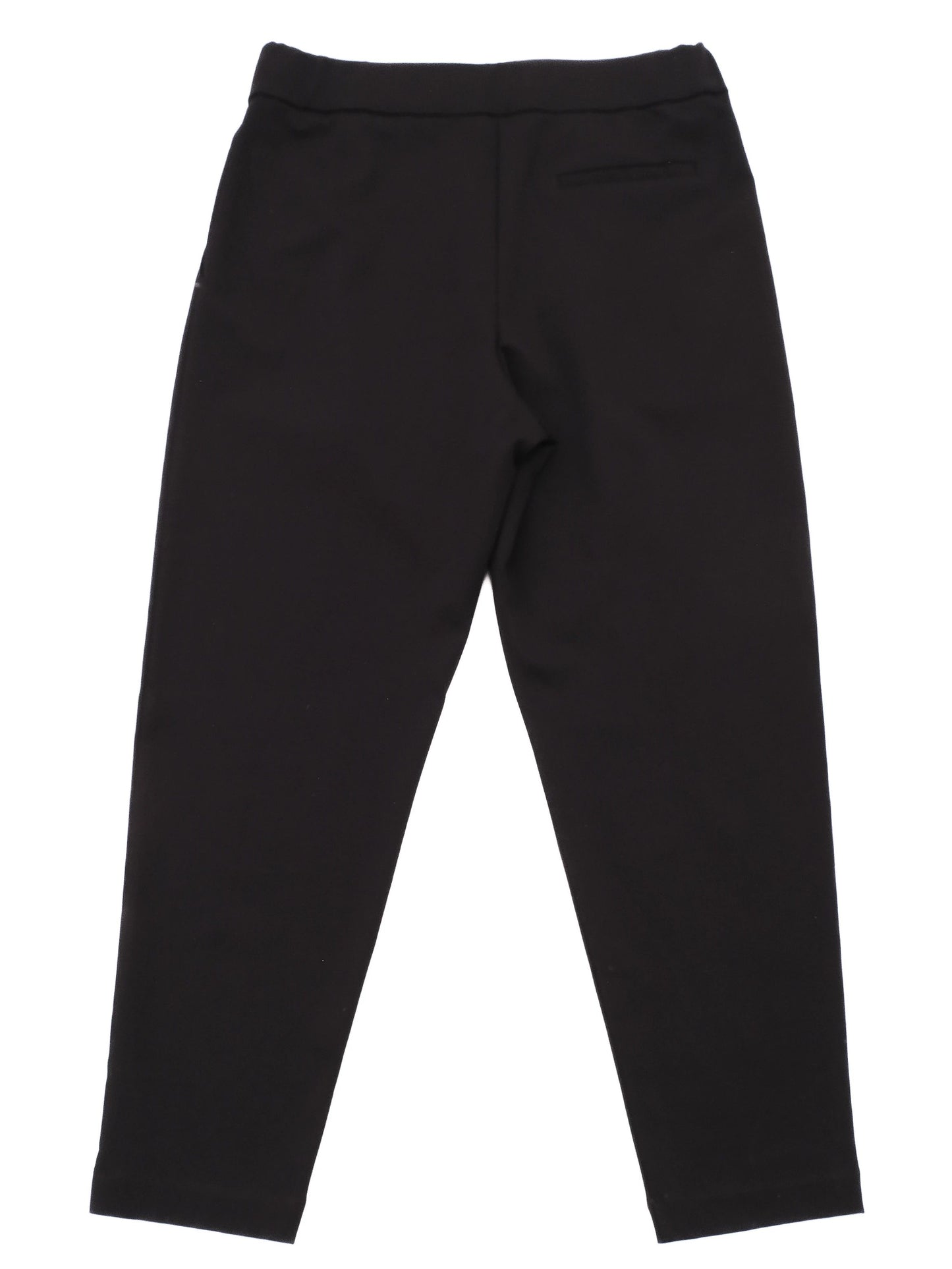 excellent seventy venezia black viscose pants size xxl made in italy