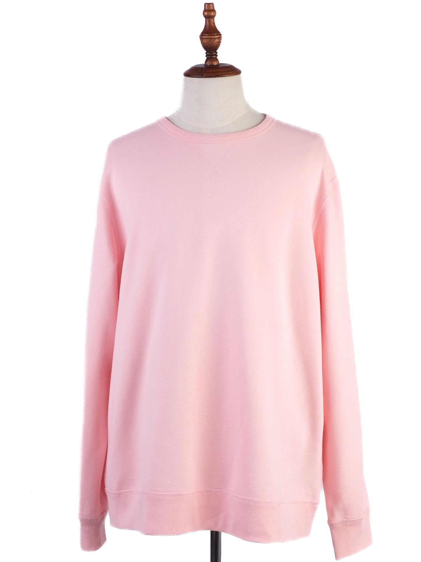 excellent j. crew pink polyester sweatshirt size xl for men