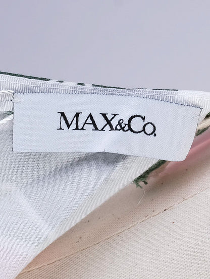 Excellent Moncler White Cotton Short-Sleeve Dress Size XS