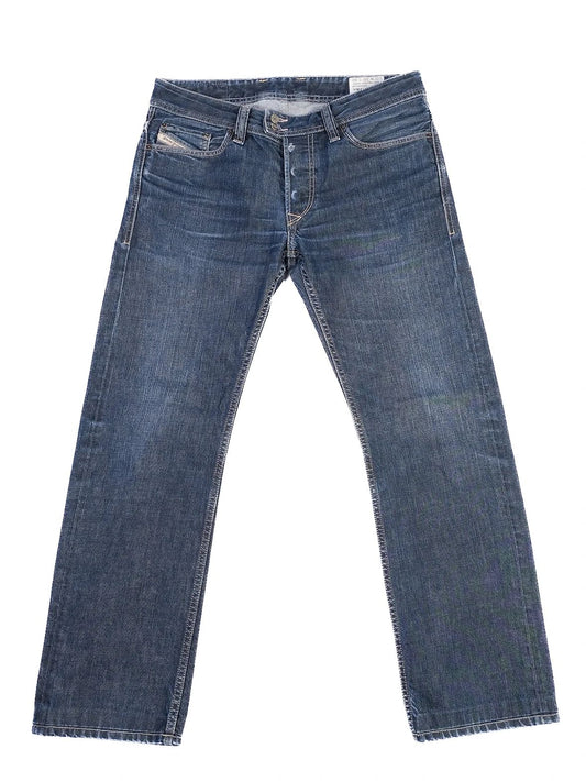 Excellent Diesel Viker-R-Box Blue Denim Jeans Size L
