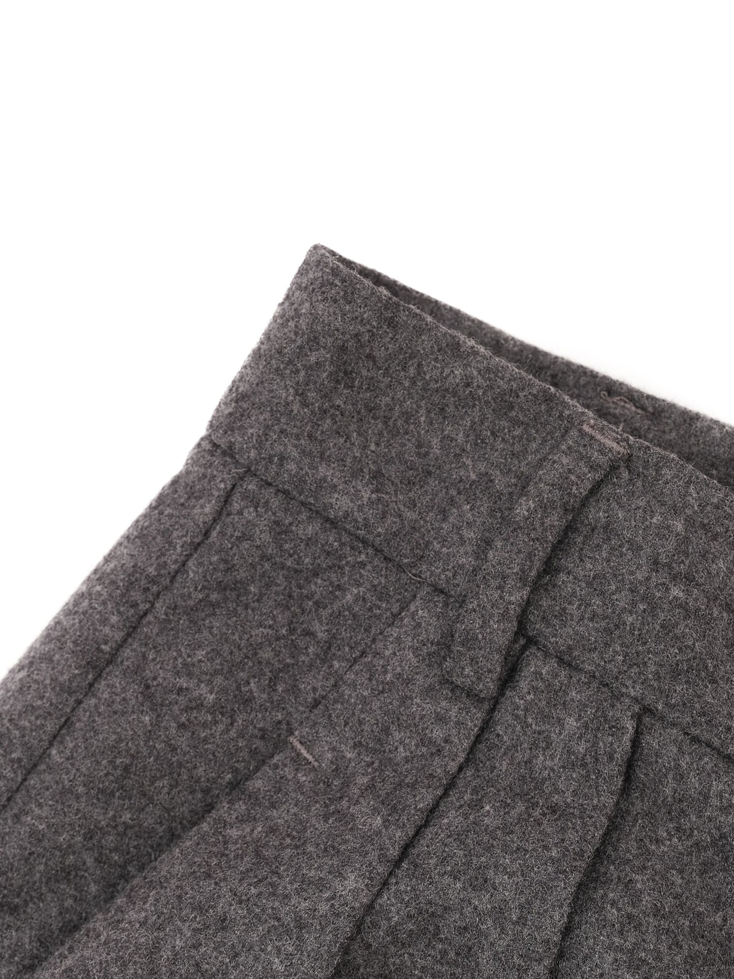 excellent max mara gray wool dress pants size m