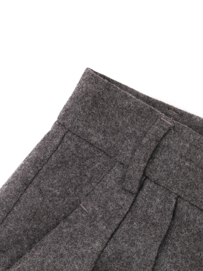 Excellent Max Mara Gray Wool Dress Pants Size M