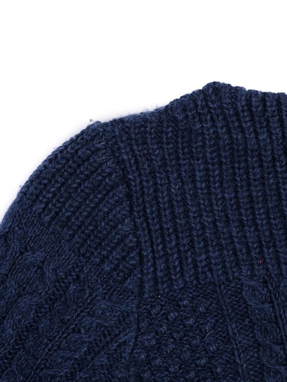 Excellent Burberry Children Blue Wool Sweater Size 8