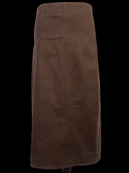 excellent acne studios green skirt size s textured elastane