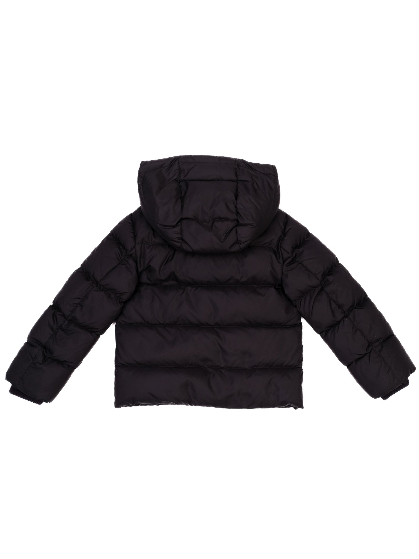 good moncler blue polyester puffer jacket size 4 for kids