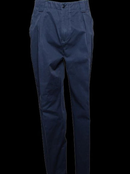 Good Etro Blue Cotton Trousers Size XL for Men