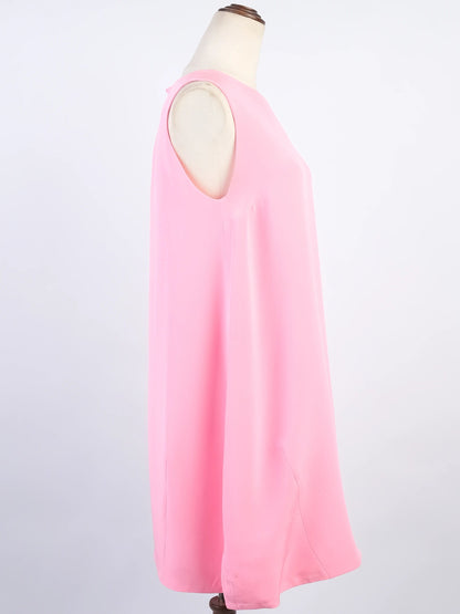 Gianluca Capannolo Pink Silk Dress Size L Excellent Condition