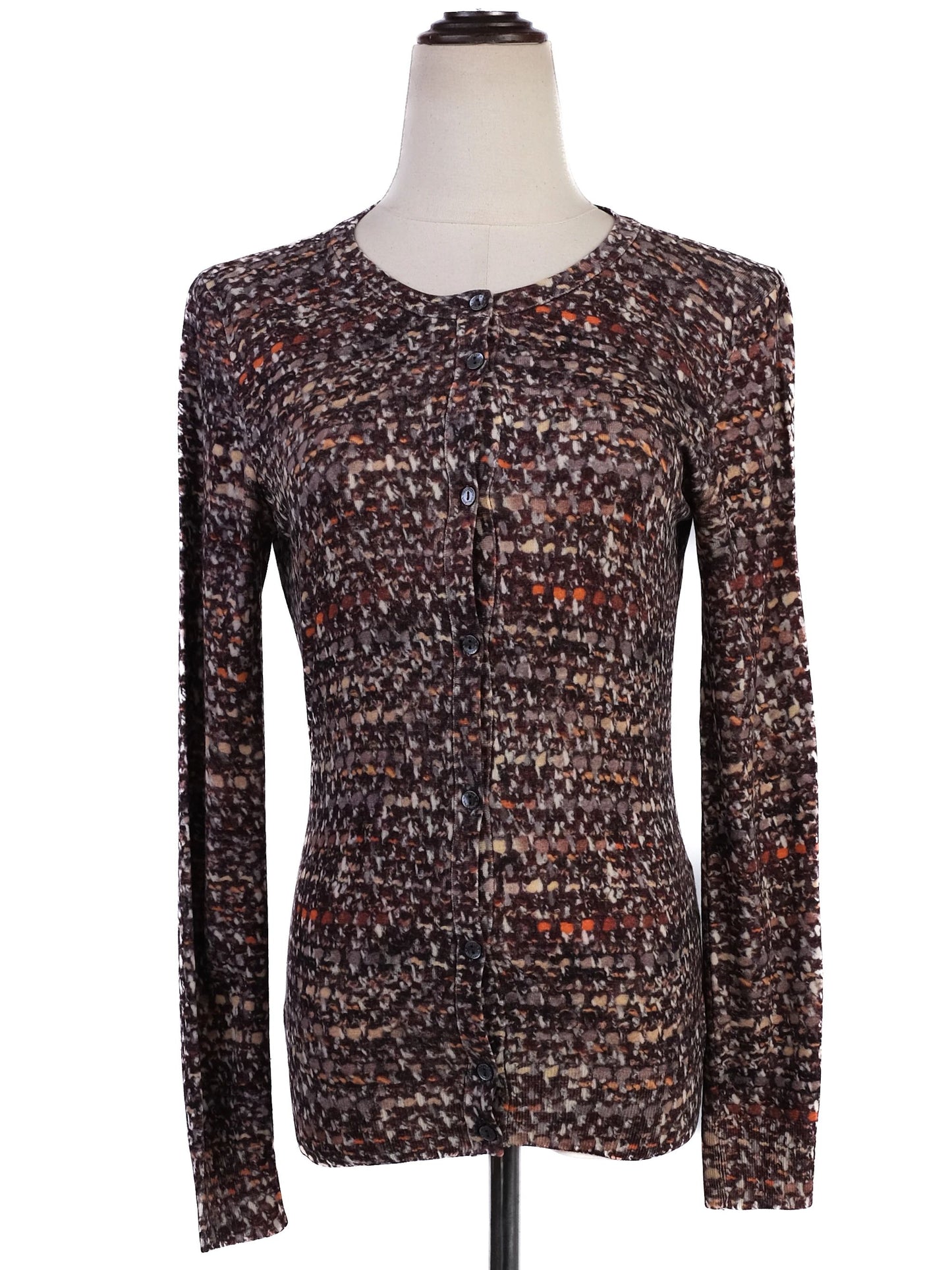 excellent dolce gabbana womenõs cardigan xs multi-colored wool