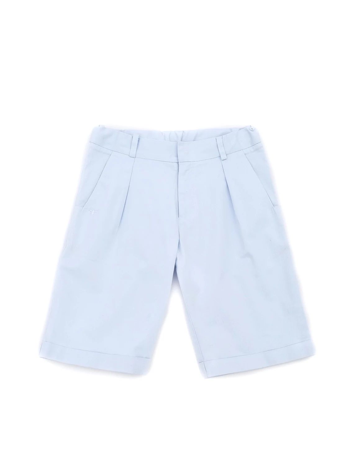 dior excellent blue elastane shorts size 10 for kids