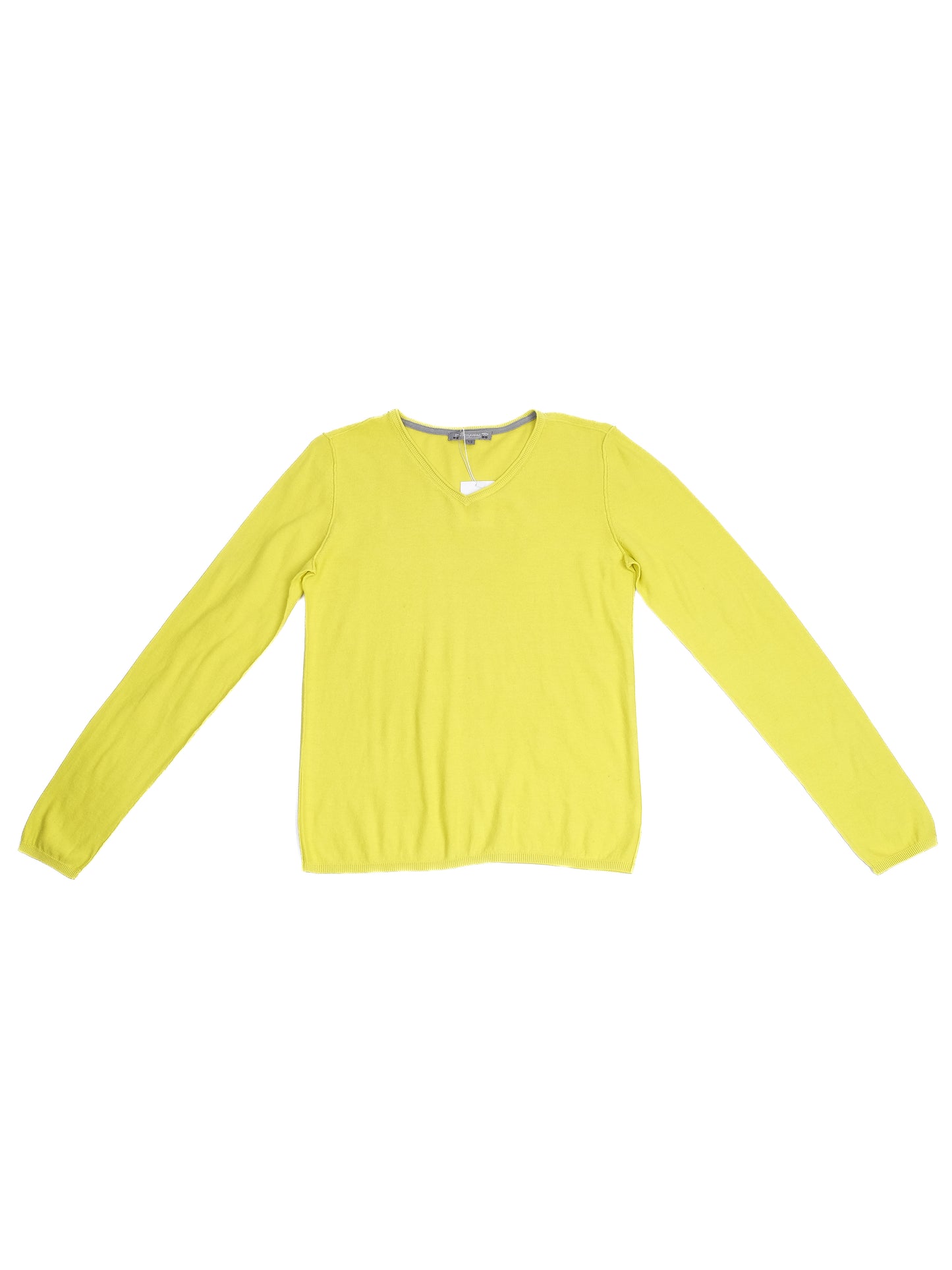 excellent bonpoint yellow cotton sweater for kids size 12