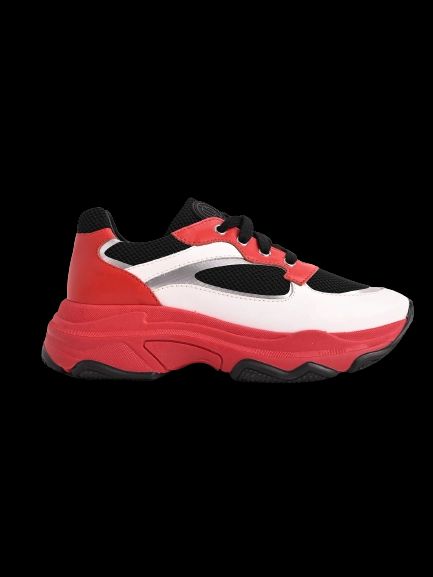 new dior kids sneakers red black white leather size 34