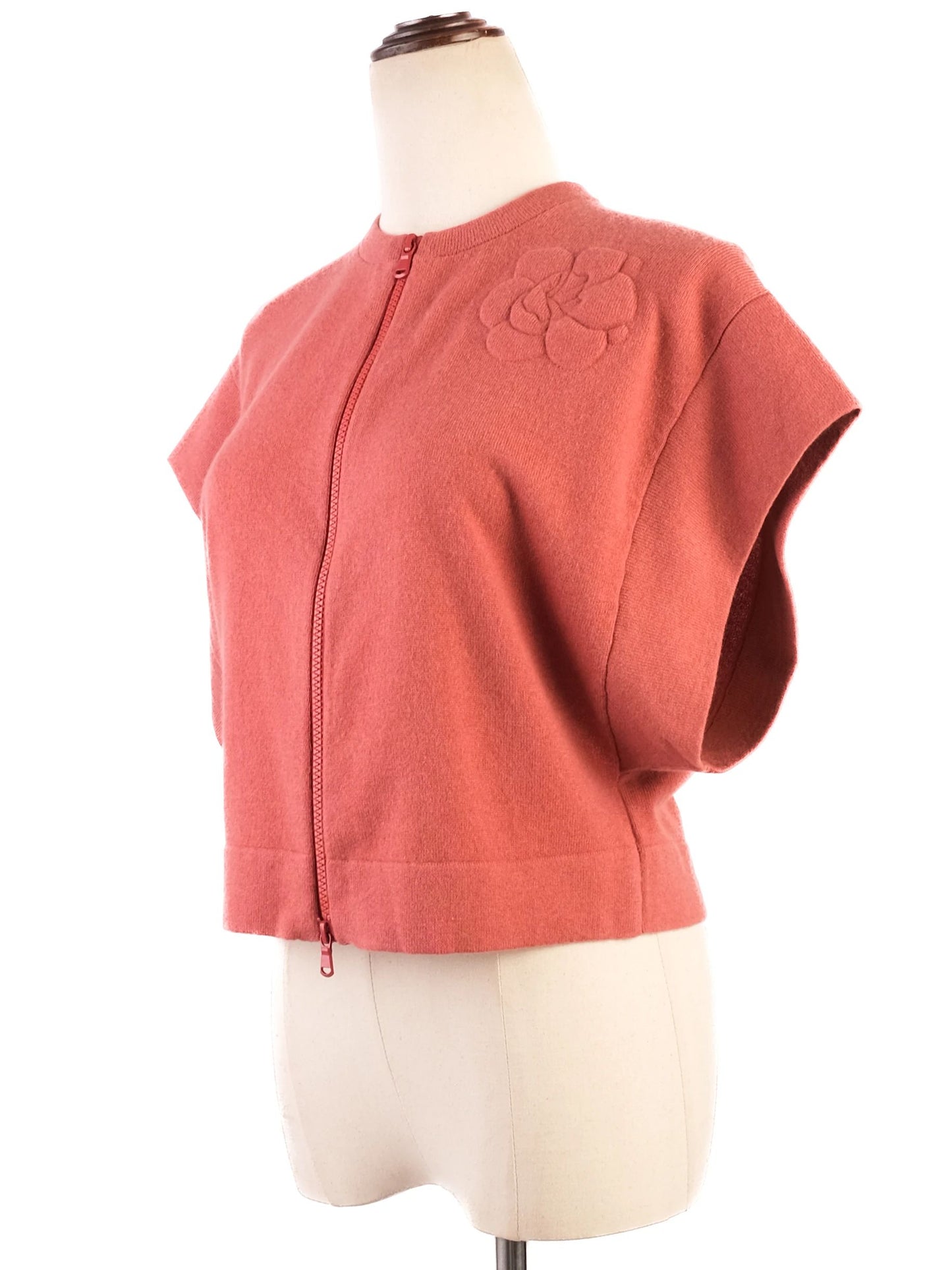 excellent brunello cucinelli orange cashmere sweater size s
